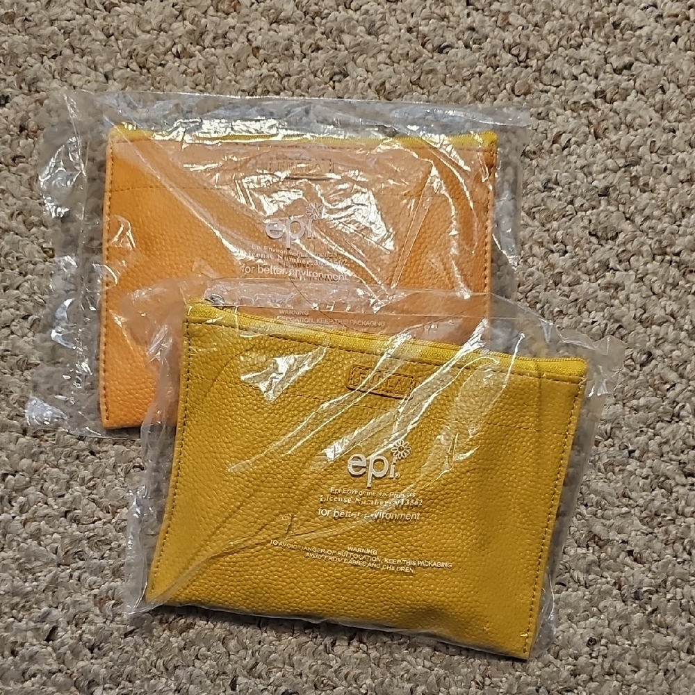 BRAND NEW Furla Yellow Travel Set